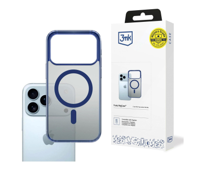 Etui do telefonów 3MK Frosty MagCase Blue do iPhone 17 Pro Max 5903108665124